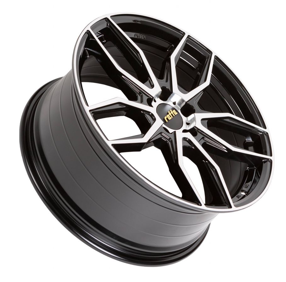 Raffa Wheels<br>RS-04 Glossy Black Polished (20x10)
